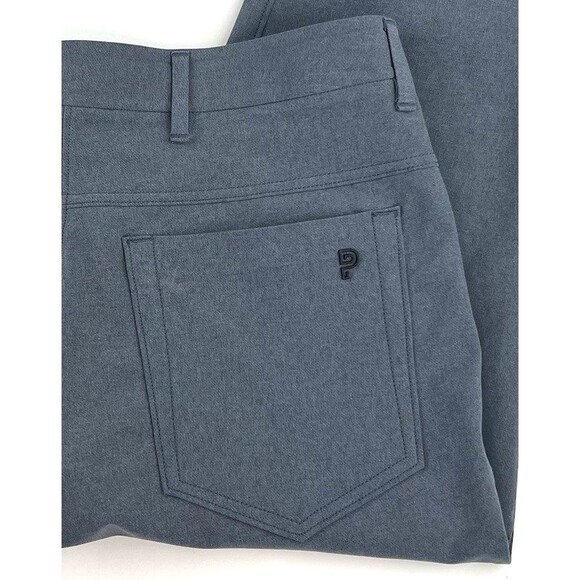 New Public Rec Workday Pants Mens 30x29 Gray Straight Leg Stretch Performance - Picture 4 of 10